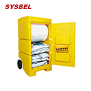 泄漏應急處理推車|sysbel移動防溢應急推車_聚乙烯泄漏應急吸油型套裝SYK322Y